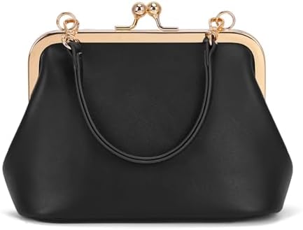 Lavogel Coin Purse, Kiss Lock Coin Purse for Women, Large Capacity
