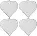 Everlasting Love Heart Ornament - Set of 4 - Paint Your Own Ceramic Keepsake