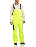 Grunden's Men's Gage Weather Watch Bib, Hi Vis Yellow, Medium