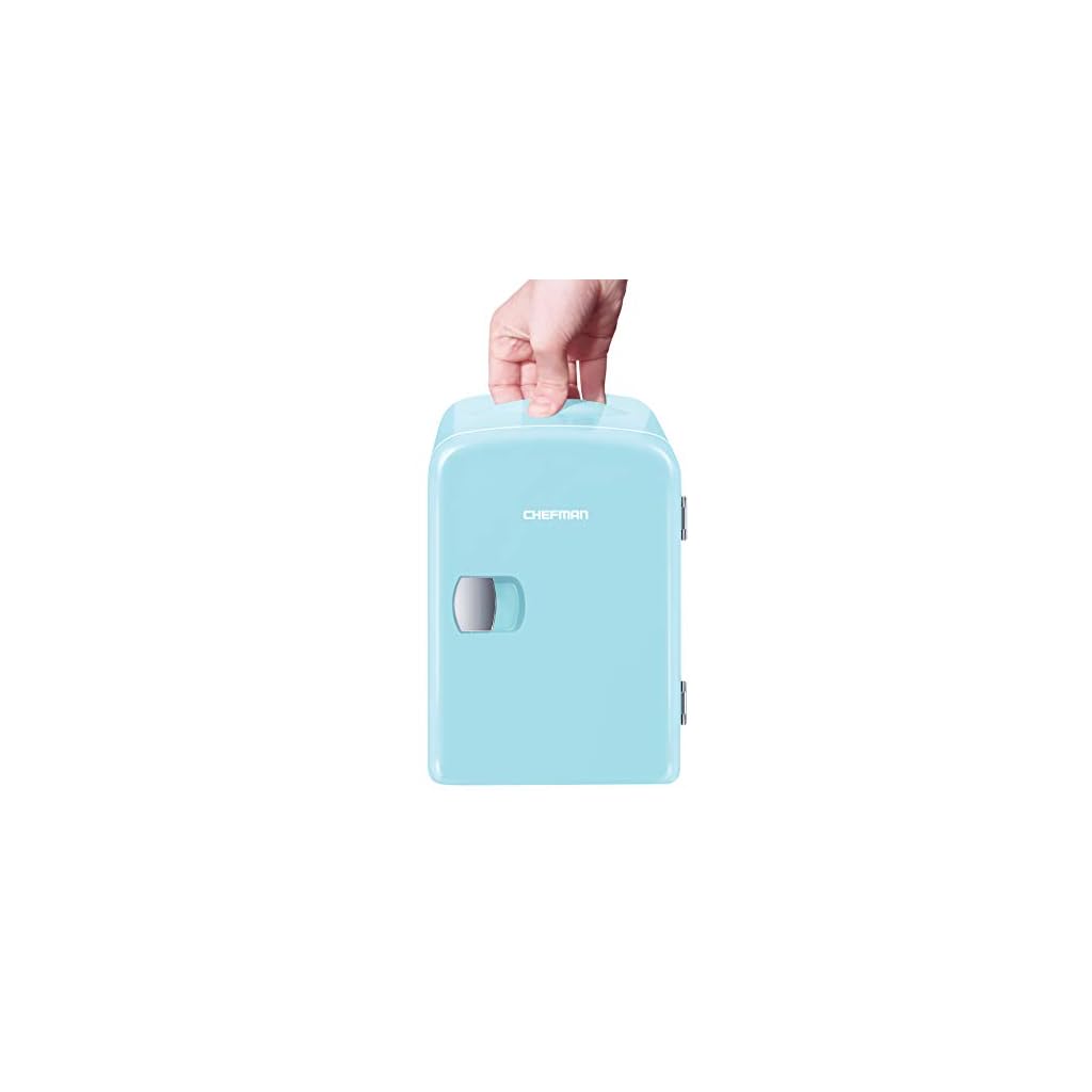 Chefman Mini Portable Personal Fridge GoTinySpace