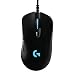 Logitech G403 Hero 16K Gaming Mouse, Lightsync RGB, Lightweight 87G+10G Optional, Braided Cable, 16, 000 DPI, Rubber Side Grips