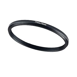 77mm to 72mm Step-up Adapter Rings Filter Adapter