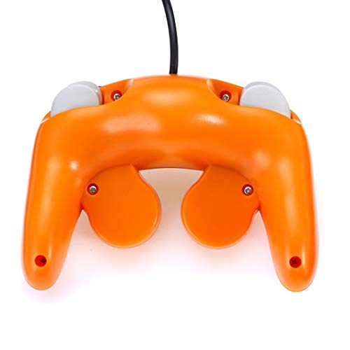 FidgetFidget for Nintendo Gamecube USB Classic Wired Controller Pad to PC MAC Game Accessory Purple