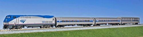 Kato USA Model Train Products P42, Amfleet and Viewliner Intercity Express Phase VI, 4-Unit Set by Kato USA Model Train Products