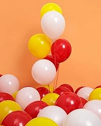 Styirl White Party Latex Balloons - 100 pcs