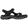 ECCO-Womens-Yucatan-outdoor-offroad-hiking-sandal-limited-black-yak-leather