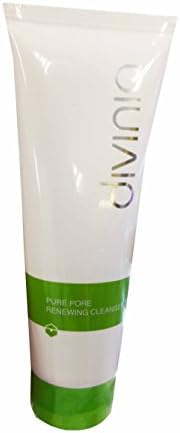 Divinia Pure Renewing Cleanser. Natural Konjac Particles (Purify Pores), Chamomile Extract (Soothing). (120 ml/pack).
