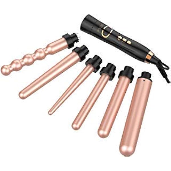 6 in 1 professional curling wand