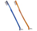 Dental Aesthetics UK Orthodontic Toothbrush (Set Of 2) Small Bristle Head & Tufted End For Cleaning Braces
