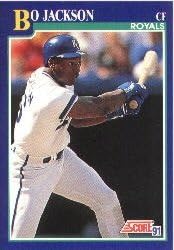 1991 Score 5 Bo Jackson Kansas City Royals Baseball Card At Amazon S Sports Collectibles Store