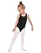 Arshiner Girls Leotards Cross Back Keyhole Ballet Dance Outfit Black Size 7-8
