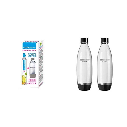 SodaStream 60 l Spare Gas Cylinder for Sparkling Water Maker, CO2
