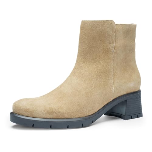 ARA Prag, Stivaletto Donna, Sesamo, 38.5 EU Larga