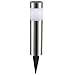 Solar Lights Outdoor Pathway Decorative Garden 6Pack Stake Bollard Light Upgraded Brgiht Decorations Sogrand Stainless Steel Stakes for Patio Outside Landscape Walkway