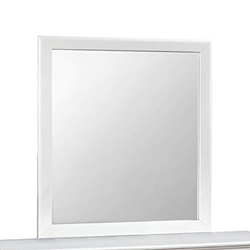Coaster Home Furnishings Ashton Rectangular Mirror White