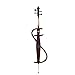 Cecilio CECO-3DW Ebony Electric Silent Metallic Mahagony Cello in Style 3, Size 4/4 (Full Size)