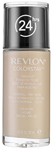 Revlon Colorstay Makeup with SoftFlex, Normal/Dry Skin SPF 15, Ivory [110] 1 oz