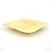 Bamboo Leaf Square Plate Approx 4.7
