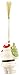 Lenox China Ornaments Jolly Santa, Ivory