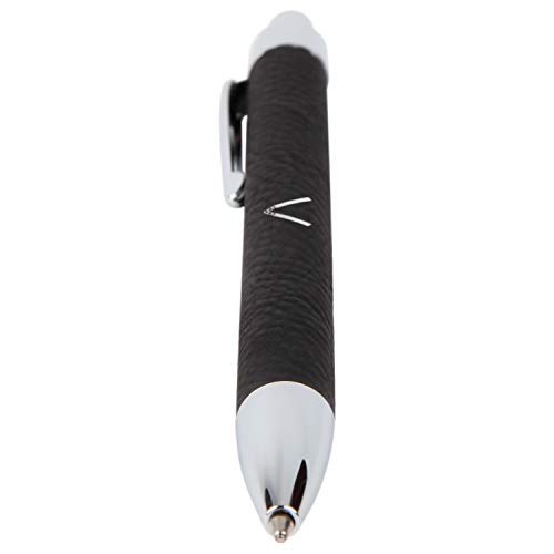 Nunchucks Engraved Black Leather Gift Pen