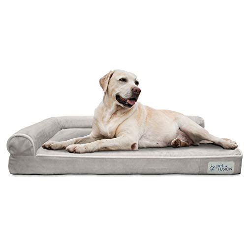 PetFusion BetterLounge Orthopedic Dog Bed Solid CertiPURUS Memory