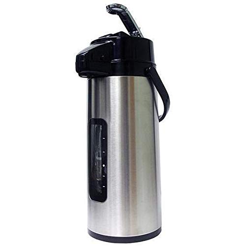 American Glass 2.2 Liter Glass Lined Stainless Body Airpot APS22GW