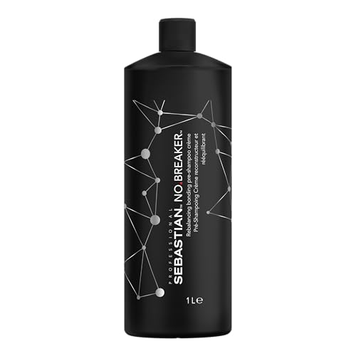 Sebastian Professional No.Breaker Rebalancing Bonding Pre-shampoo Creme | Bond Repair Treatment | Protection against Breakage | For Soft, Resilient Hair | 1000ml