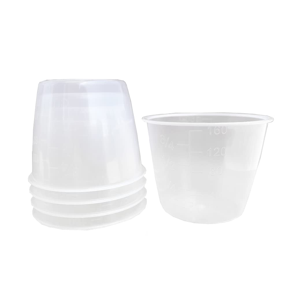 Photo 1 of 5 Pack 160ml Rice Measuring Cups, Clear Rice Cup, Measuring Cup for Rice and Dry Ingredients, Replacement Rice Cup