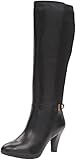 Anne Klein Women's Delray Leather Riding Boot
