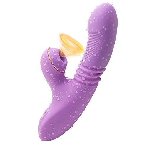 hahain Waterproof 7 Frequency Multi Speed Vibration Clitorial Sucking Pleasure Toys for Women T-Shirt Six Things for Couples Prime