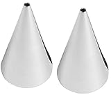 Wilton 402-2 No. 2 Round Decorating Tip, Multicolor(2pk)