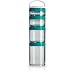 BlenderBottle C02502 GoStak Twist n' Lock Storage Jars, 4-Piece Starter Pak, Teal primary