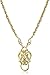 1928 Jewelry Heart Eyeglass Holder Pendant Necklace, 28 Inch