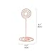 Artliving 12pcs Place Card Holder Memo Holder Clip Photo Holder Table Number Holder Round Shape Rose Gold