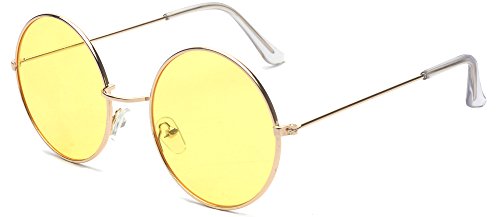 yellow john lennon glasses