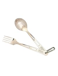 Vargo Titanium Cuchara y Tenedor Set