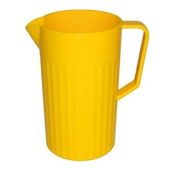 Kristallon CE278 Kristallon Polycarbonate Jug, 1.4 L, Yellow