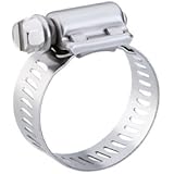 Breeze Power-Seal Stainless Steel Hose Clamp, Worm-Drive, SAE Size 40, 2-1/16" to 3" Diameter Range, 1/2" Band Width (Pack of 10)