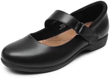 Amazon.com | Clarks Black's Cora Gema Mary Jane Flat, Black