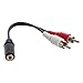 Audio Adapter - 3.5mm Jack to 2x RCA Plugs (Discontinued by Manufacturer) primary