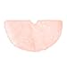 TLT Retail Christmas Tree Skirt - Plush Xmas Christmas Tree Skirts Ornament for Xmas Decor Festive Holiday Decoration, 30.7Inch in Diameter Fit any Size of Tree(Pink)