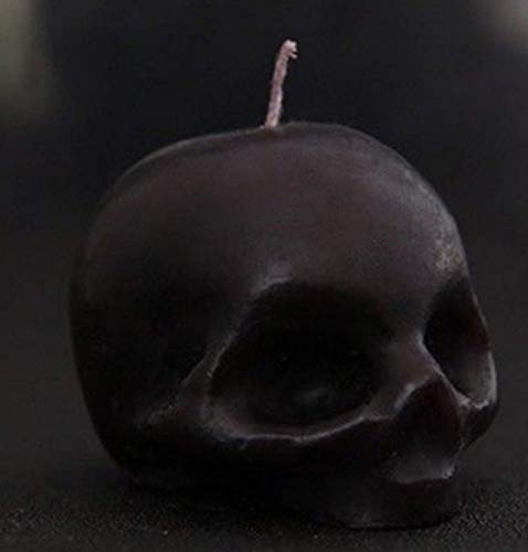 WWWL Creatieve kaars 2 stks Halloween Kaarsen Kleine Rookloze Skelet Terror Kaars Rode Hersenen Binnen Schedel Bloeden… - Image 5