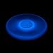 Tri Fidget Hand Spinners Anti Stress Toy Ceramic Figit Spinner Premium Quality EDC for Kids & Adults - High Speed & New Color - Fluorescence Blue