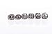 GF-sports store A Set of 6 Pittsburgh Steelers Super Bowl Championship Replica Ring by Display Box Set-(White)