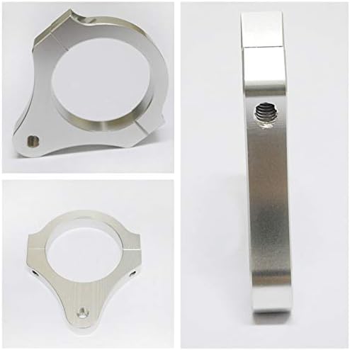 FidgetFidget Durable Aluminum Motorcycle Steering Damper Stabilizer Fork Frame Mounting Clamp