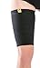 AGON Thigh Compression Sleeve Brace Support Compression Recovery Thighs Wrap Pain Relief for Sore Hamstring Groin Quad Sweat Men & Women Hip Injury Thigh Compressions Trimmer Active Sports (Large)