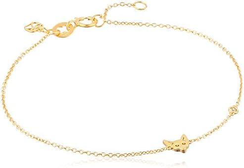 Shy by SE Fox Bracelet with Diamond Bezel