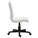 EdgeMod Eva Vegan Leather Task Chair in White