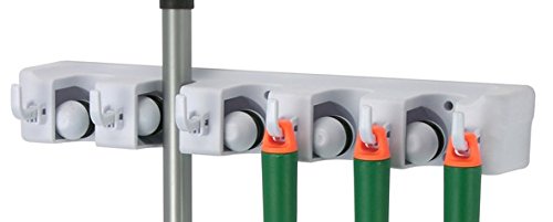 Wall Rack with Hooks for Holding 11 Pieces of Equipment