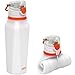 Collapsible Water Bottle - Premium Reusable Sports and Travel Water Bottles - Safe BPA Free - FDA Approved Medical Grade Silicone - Leak Proof, Foldable, Outdoor, Hiking, Fitness, Gym Flask - 26 oz